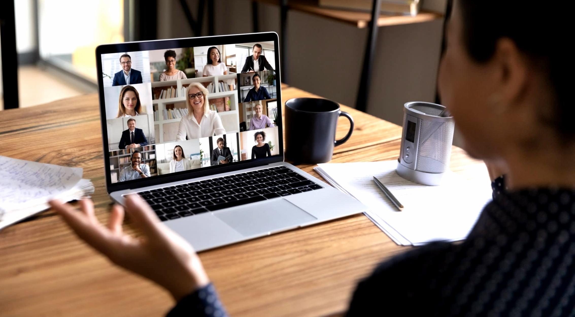 Educational workspace with content writing resources